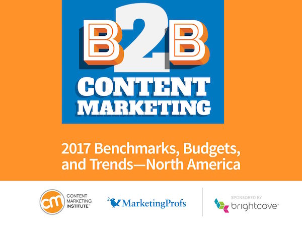 2017 B2B Content Marketing Research